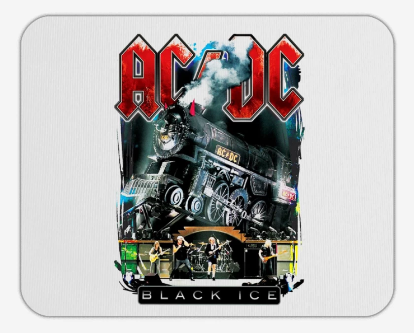 Mousepad AC DC Black ice