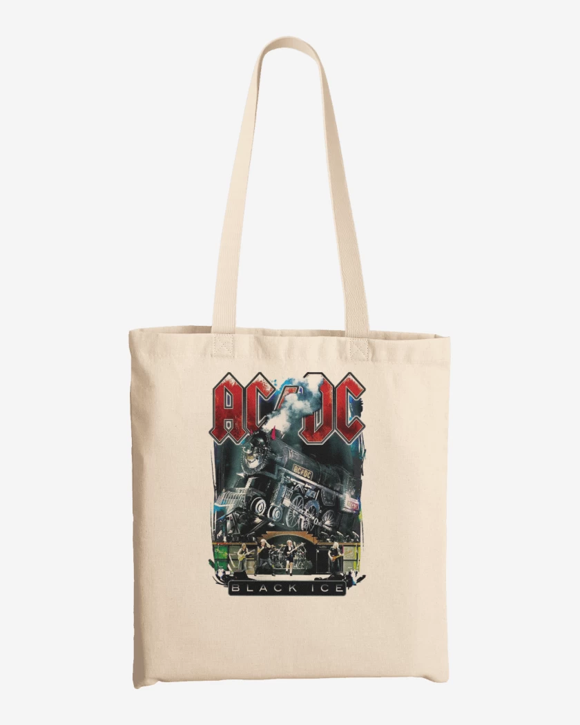 Totebag AC DC Black ice