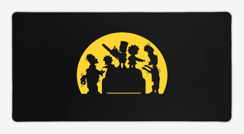 Mouse pad Gamer Bart and sisters
