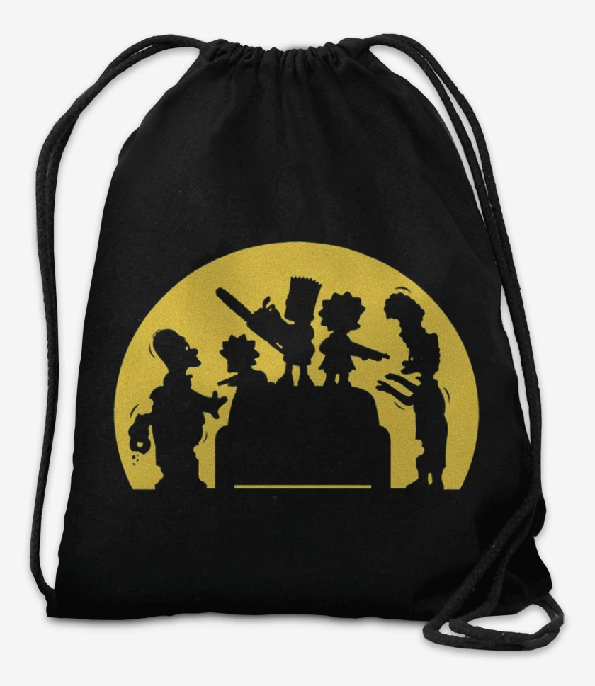 Mochila Negro de Bart and sisters
