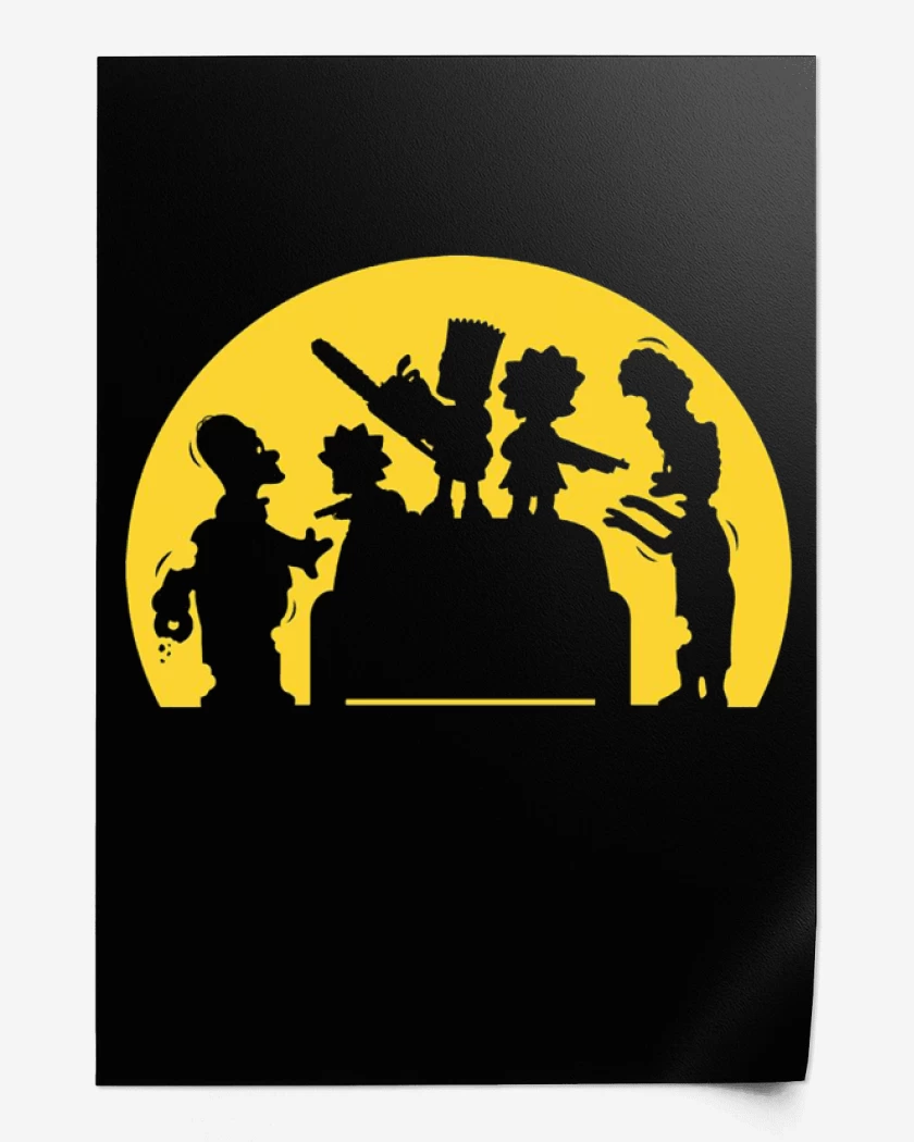 Print Bart and sisters