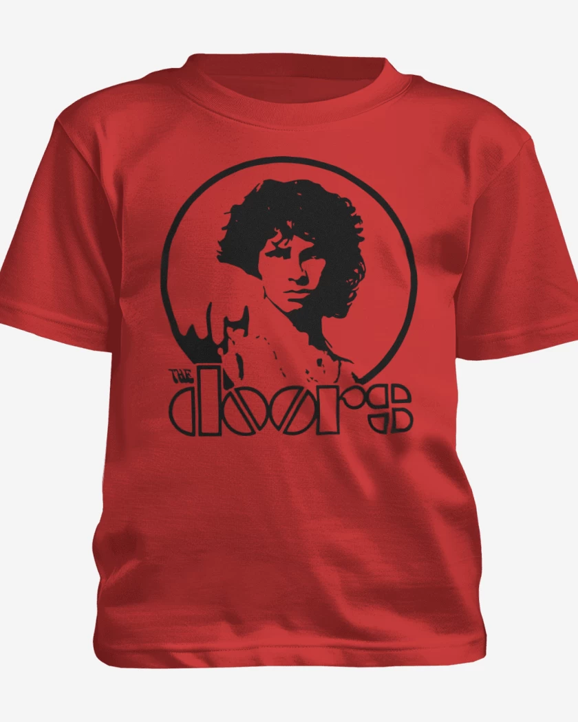Polera de niño Rojo de The Doors V2