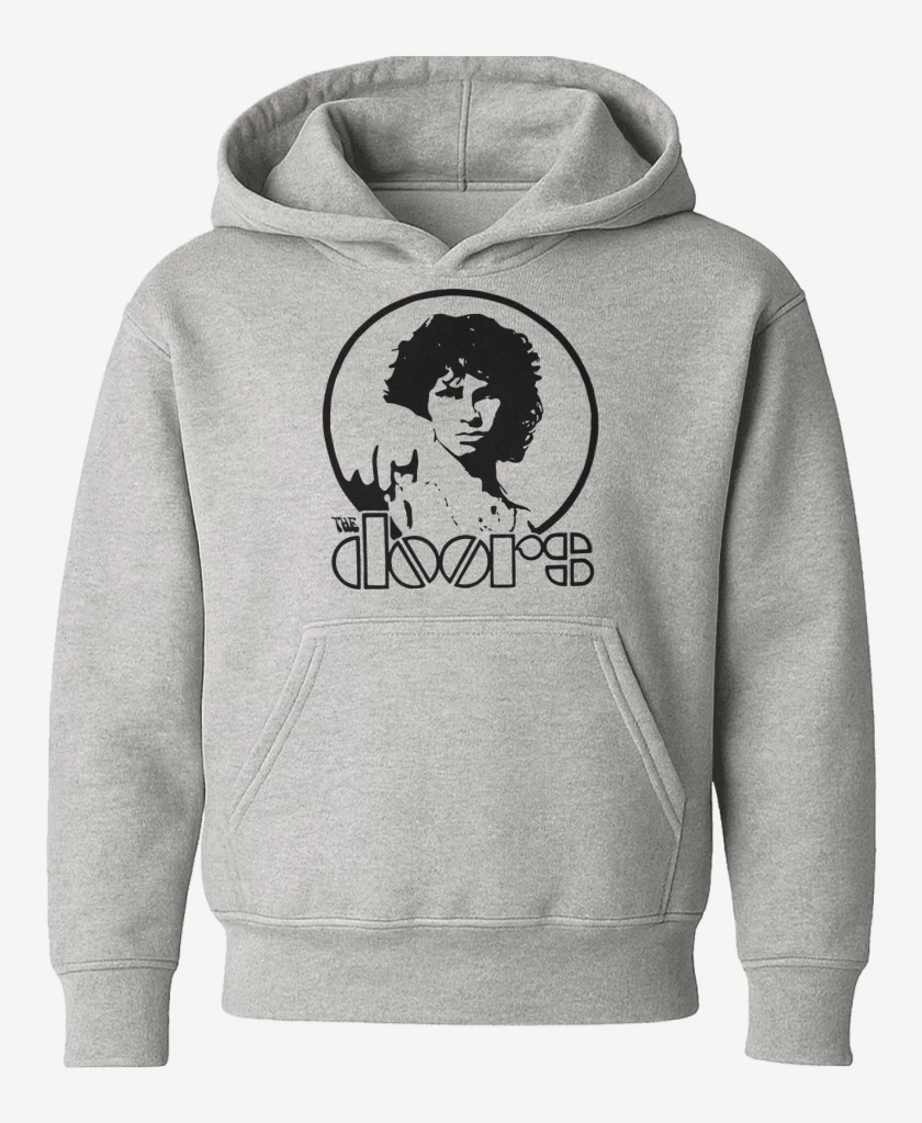 Poleron de niño Gris Melange de The Doors V2
