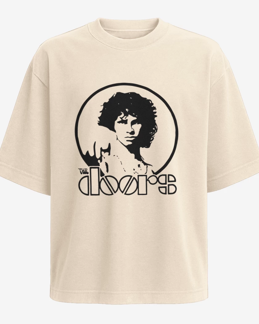 Polera Oversize Beige de The Doors V2