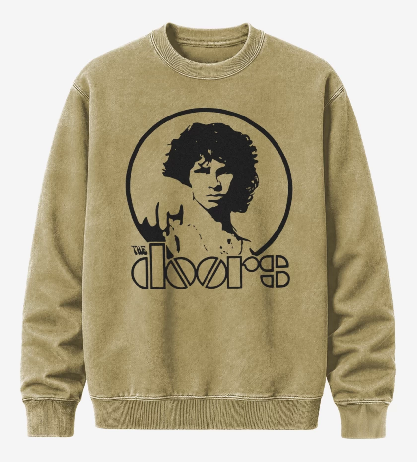 Poleron Polo Acid Wash Beige de The Doors V2