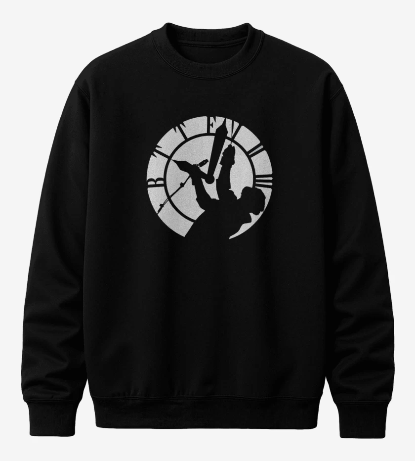 Poleron polo BTTF CLOCK