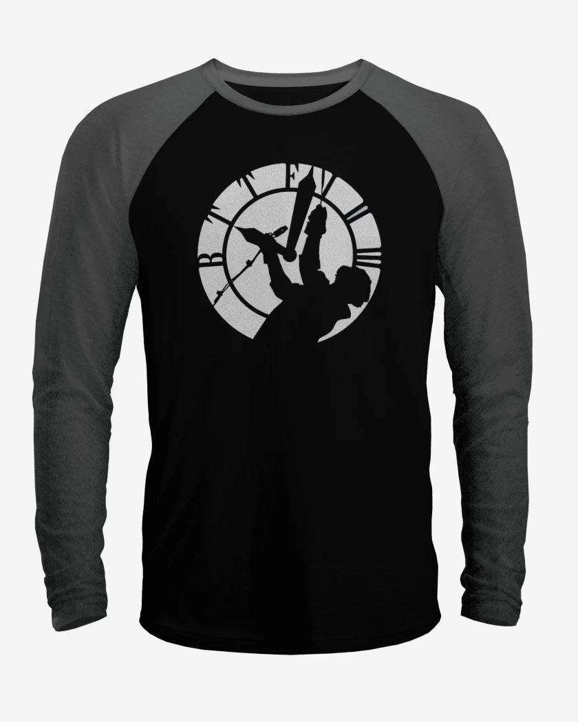 Polera Raglan BTTF CLOCK