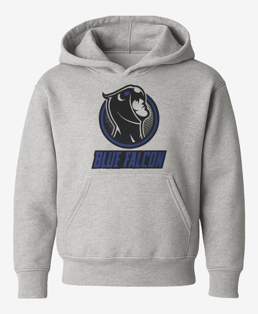 Poleron de niño Gris Melange de blue falcon