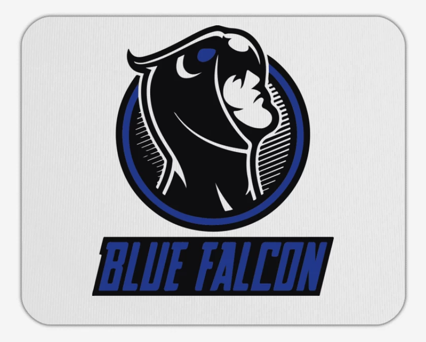 Mousepad blue falcon