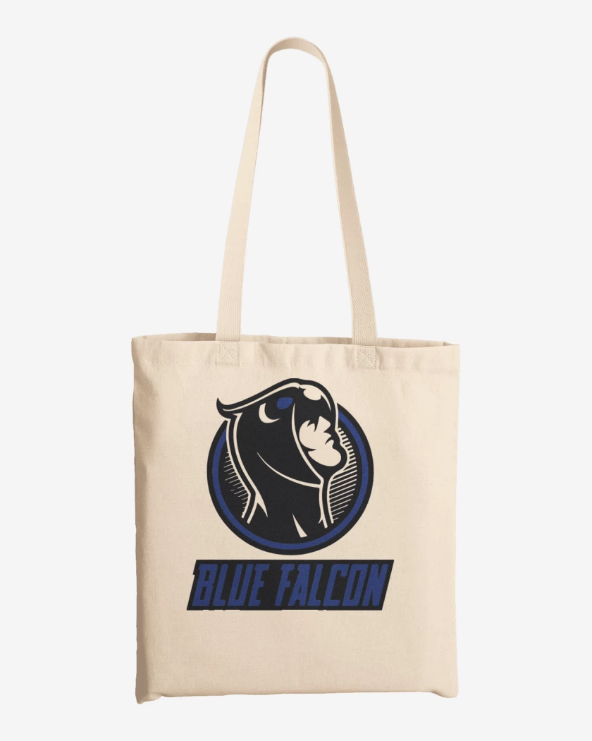 Totebag blue falcon