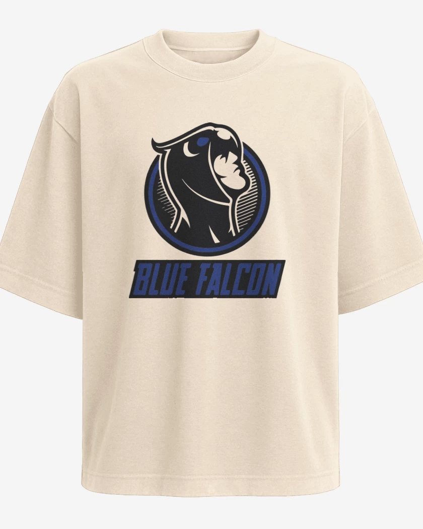 Polera Oversize Beige de blue falcon