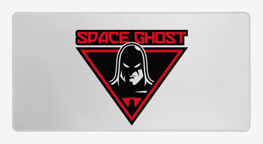 Mouse pad Gamer Blanco de Space ghost