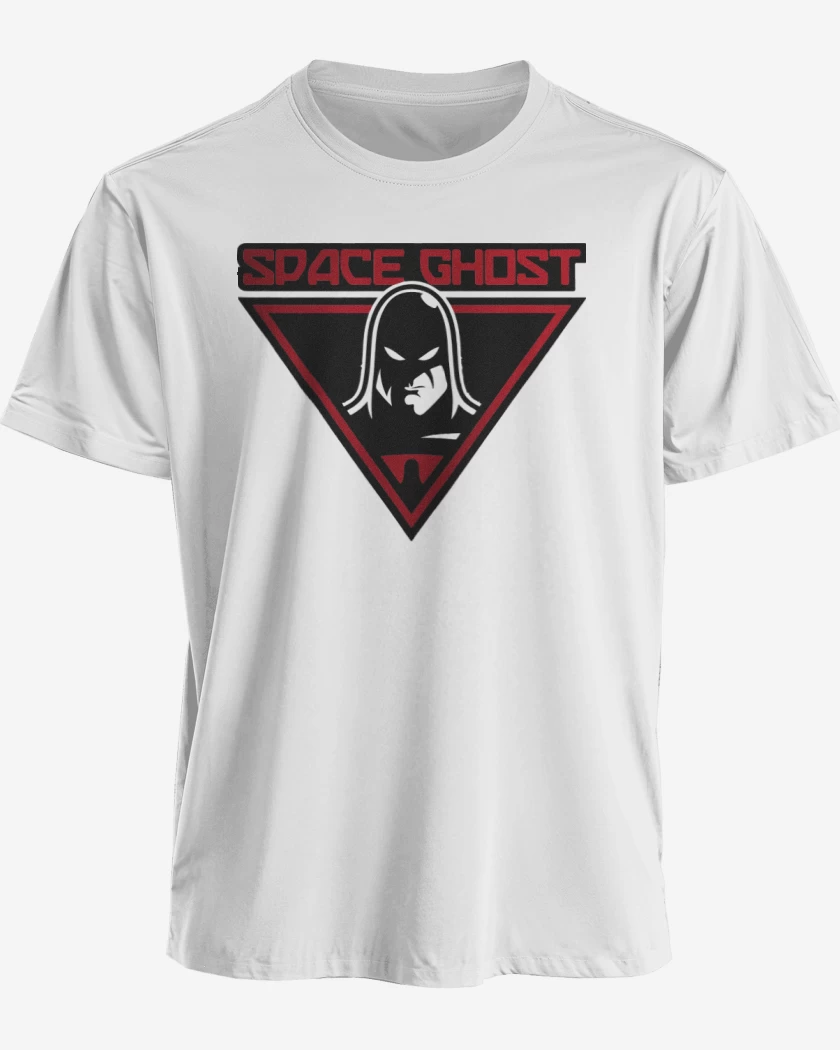 Polera Blanco de Space ghost