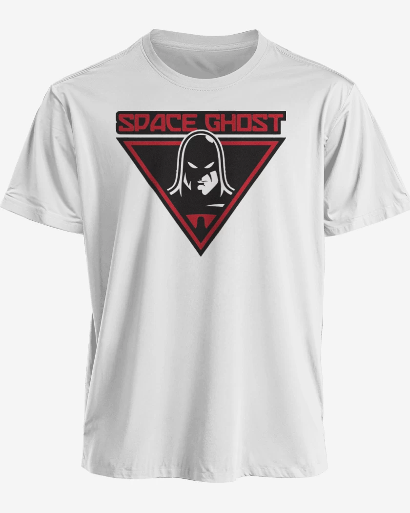 Polera premium Blanco de Space ghost