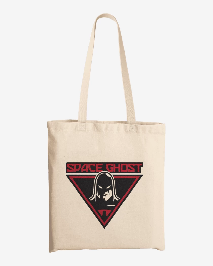 Totebag Blanco de Space ghost