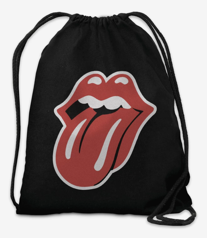 Mochila Negro de Rolling stones