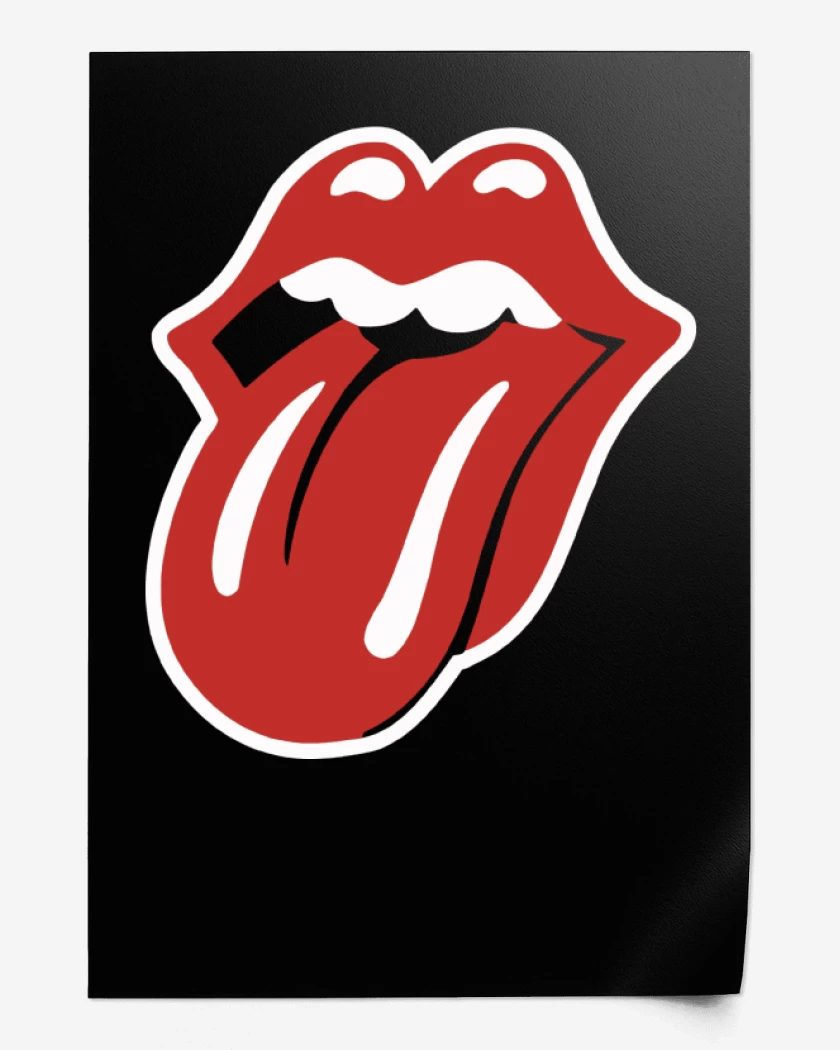 Print Rolling stones