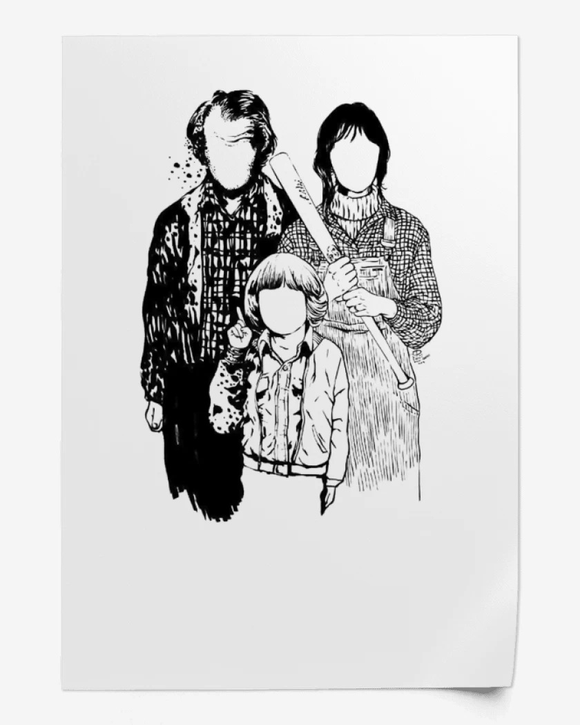 Print Familia shining