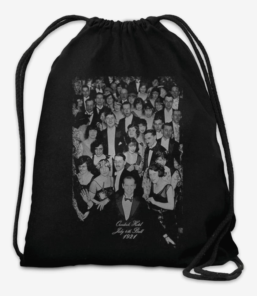 Mochila Negro de Overlock Hotel 1921