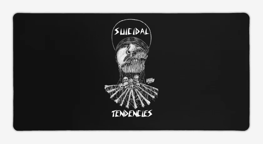 Mouse pad Gamer Negro de Suicidal Tendencies 