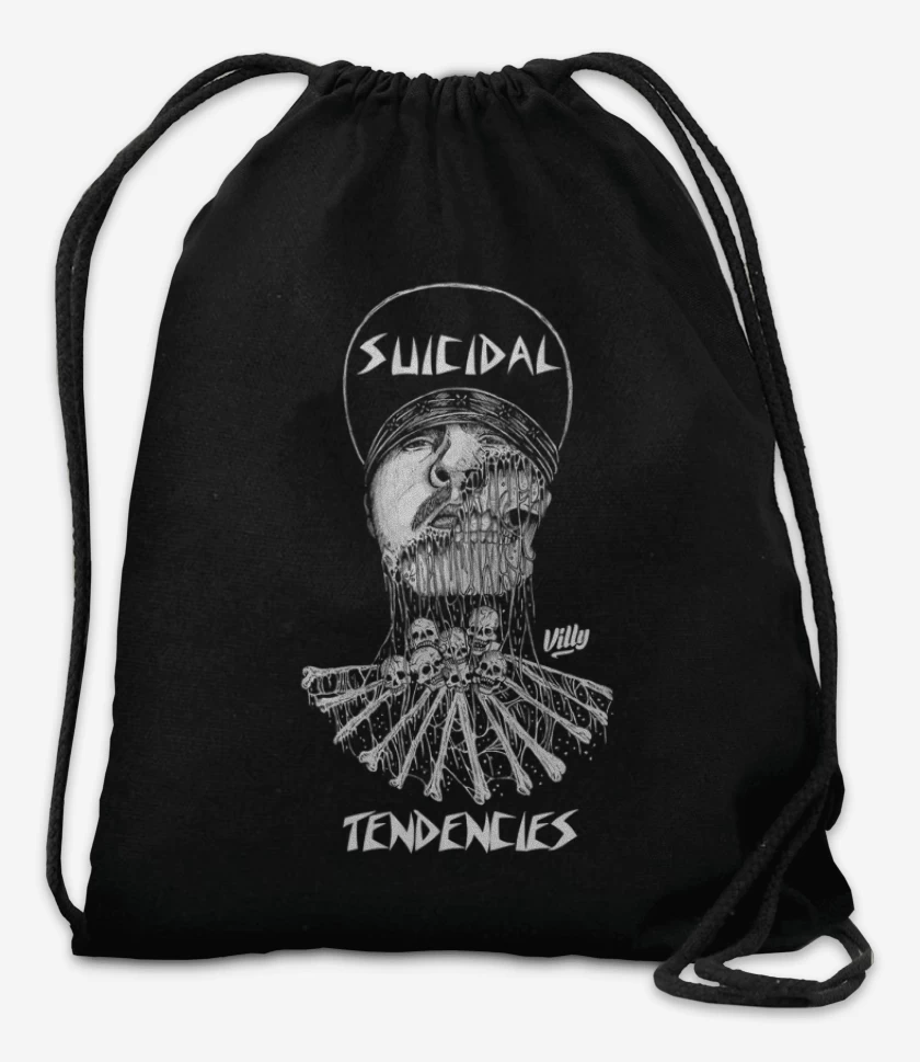 Mochila Negro de Suicidal Tendencies 