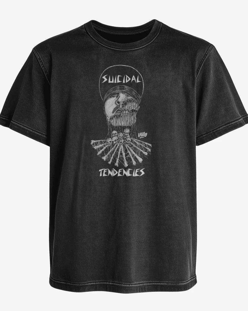 Polera desgastada Suicidal Tendencies 