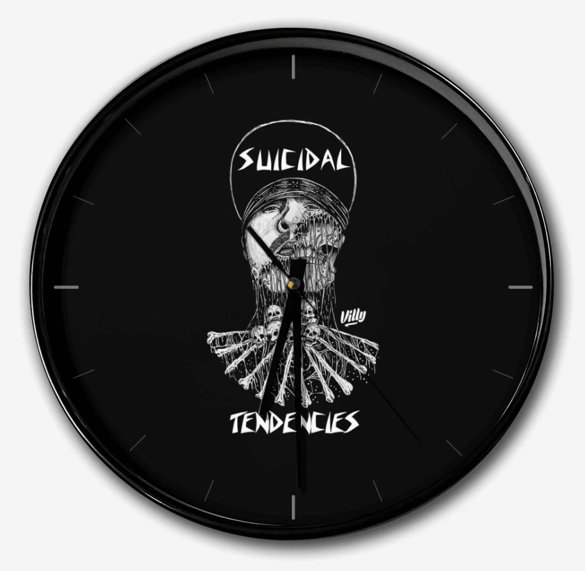 Reloj Negro de Suicidal Tendencies 