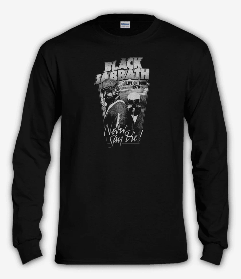 Polera manga larga Negro de Black Sabbath 3