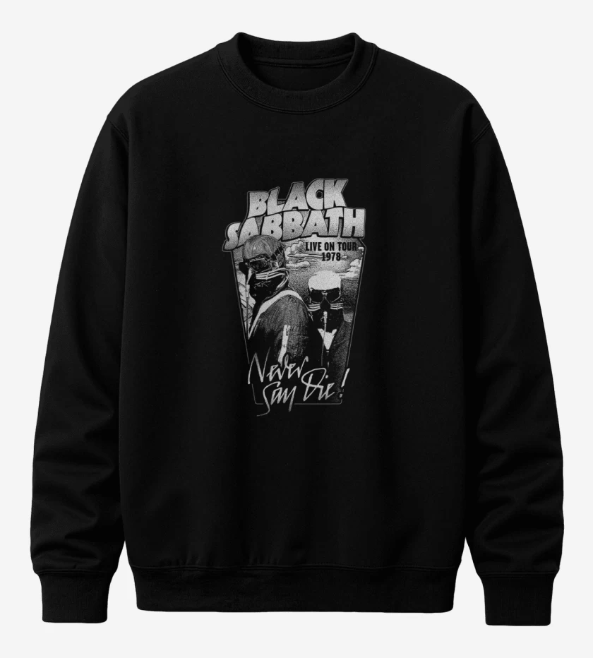 Poleron polo Negro de Black Sabbath 3
