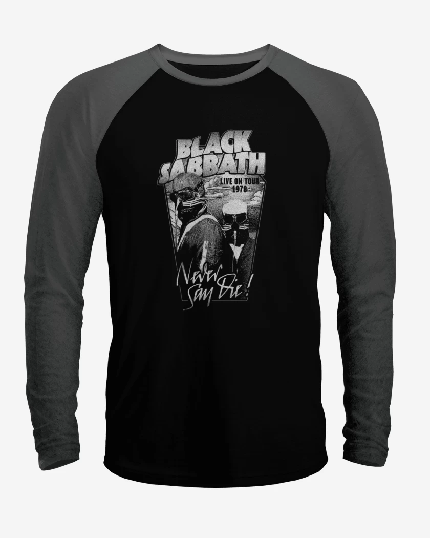 Polera Raglan Black Sabbath 3