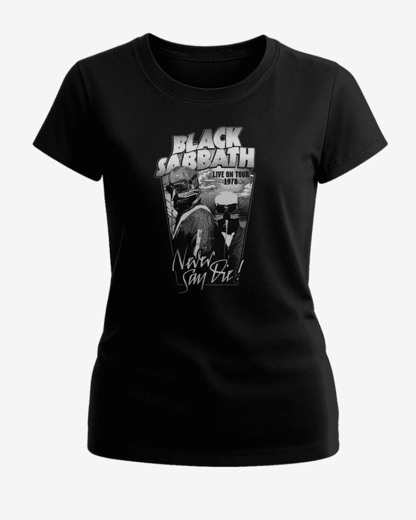 Polera de Mujer Negro de Black Sabbath 3
