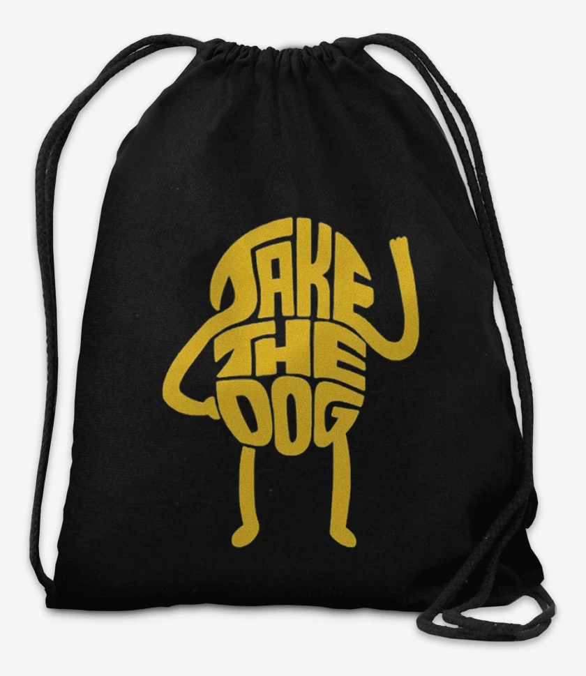 Mochila Negro de JAKE EN LETRAS 