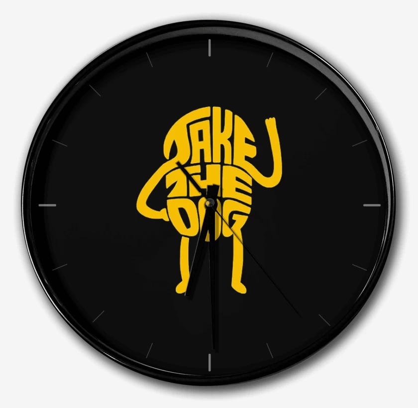Reloj Negro de JAKE EN LETRAS 