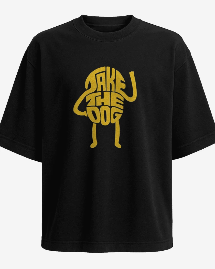 Polera Oversize JAKE EN LETRAS 