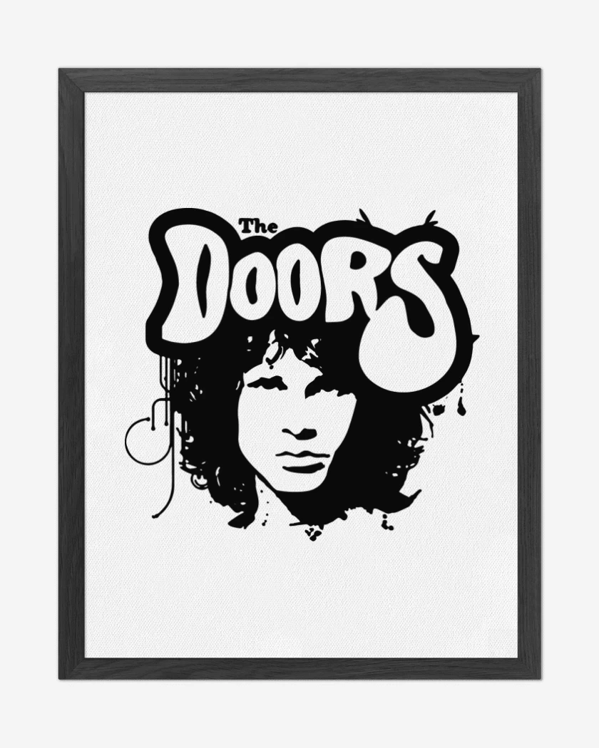 Cuadro decorativo Blanco de The Doors