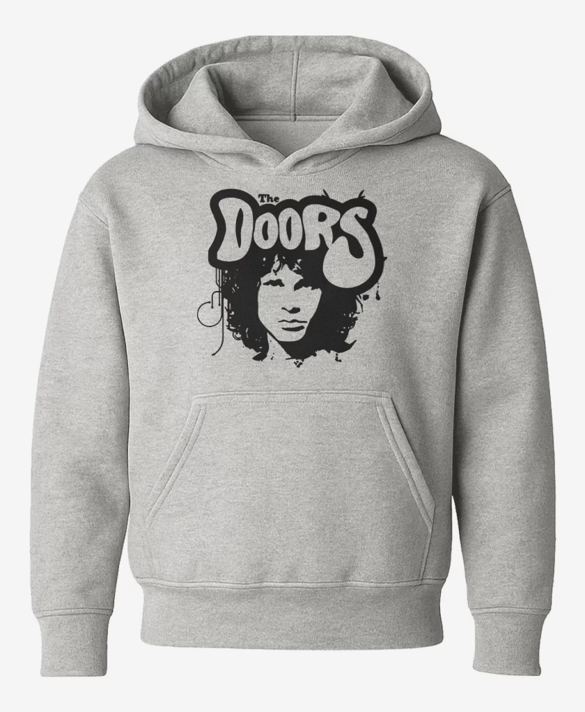 Poleron de niño Gris Melange de The Doors