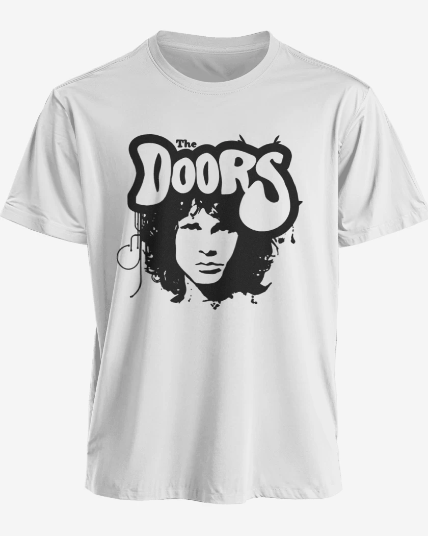 Polera premium Blanco de The Doors
