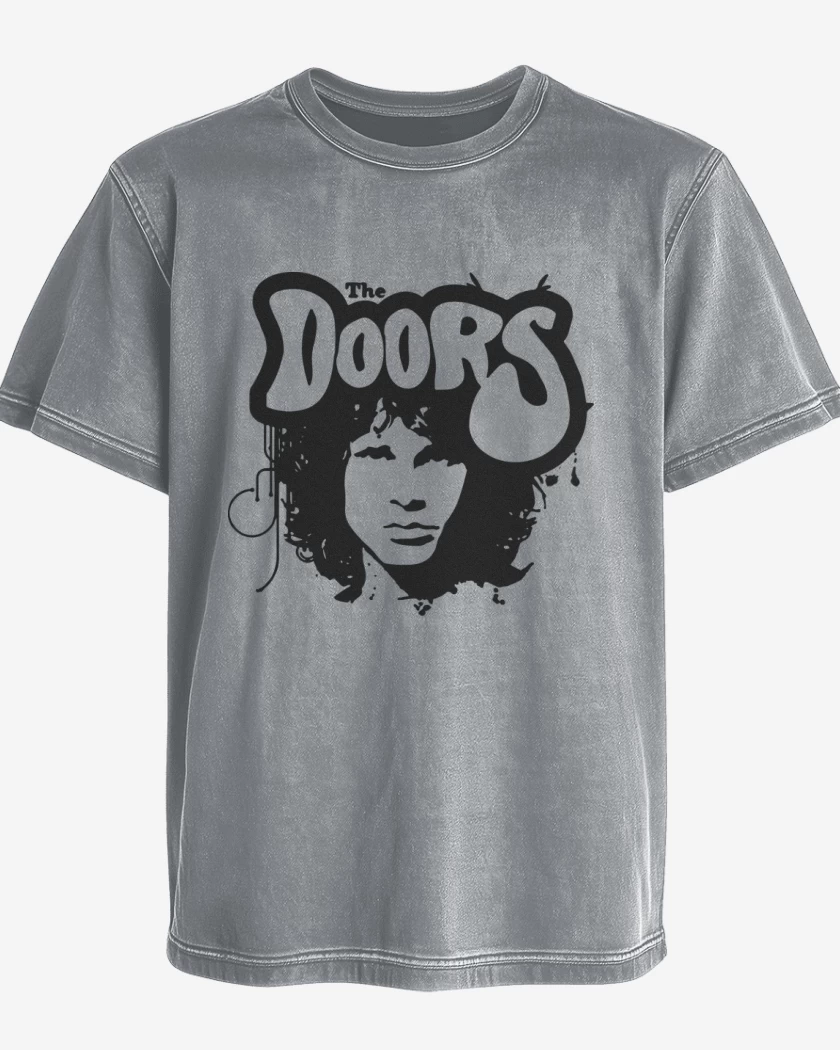 Polera desgastada The Doors