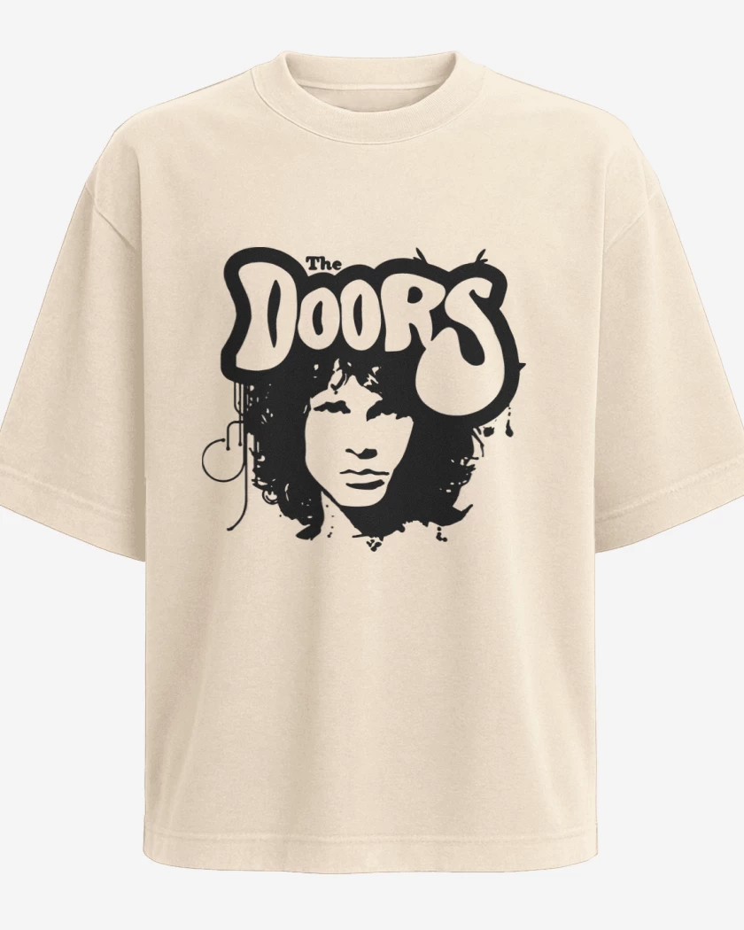 Polera Oversize Beige de The Doors
