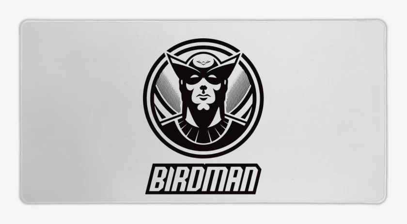 Mouse pad Gamer Blanco de Birdman