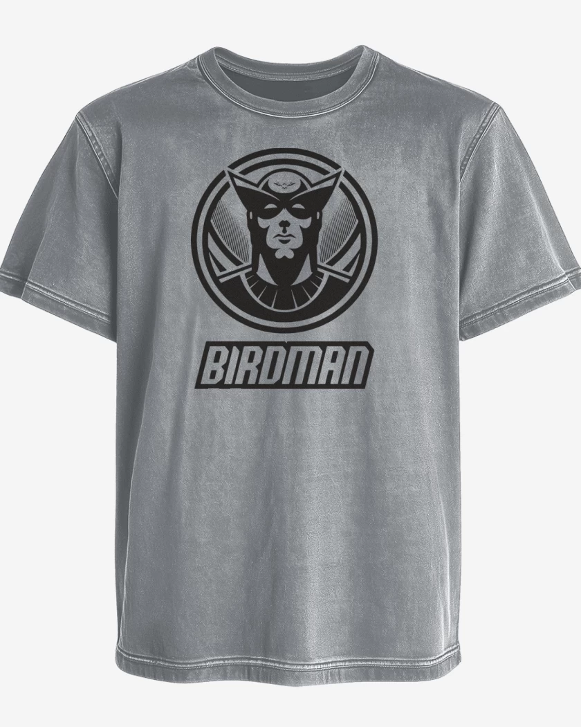 Polera desgastada Birdman