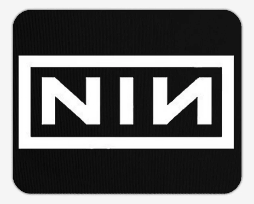 Mousepad Negro de NIN