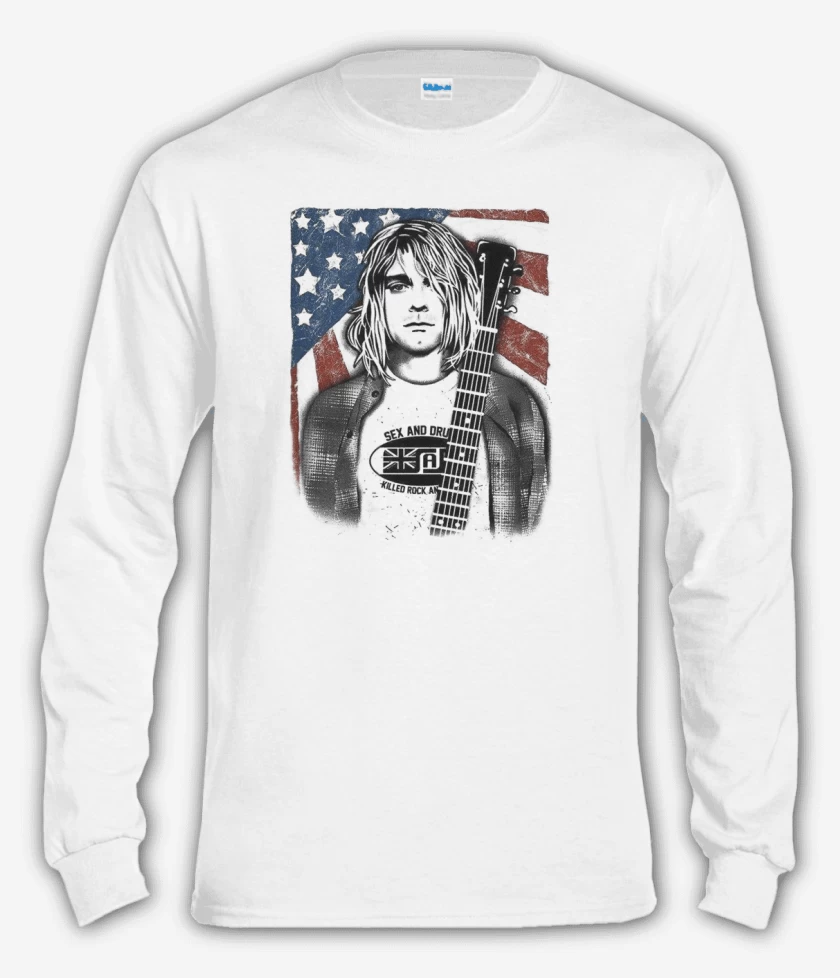 Polera manga larga Kurt Guitar 