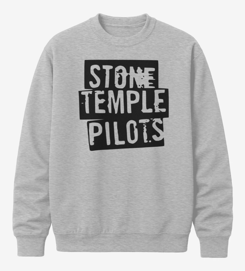 Poleron polo Gris Melange de Stone Temple Pilots 3