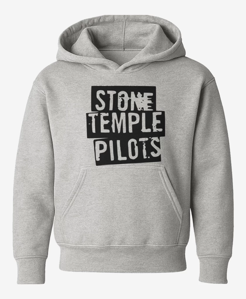 Poleron de niño Gris Melange de Stone Temple Pilots 3