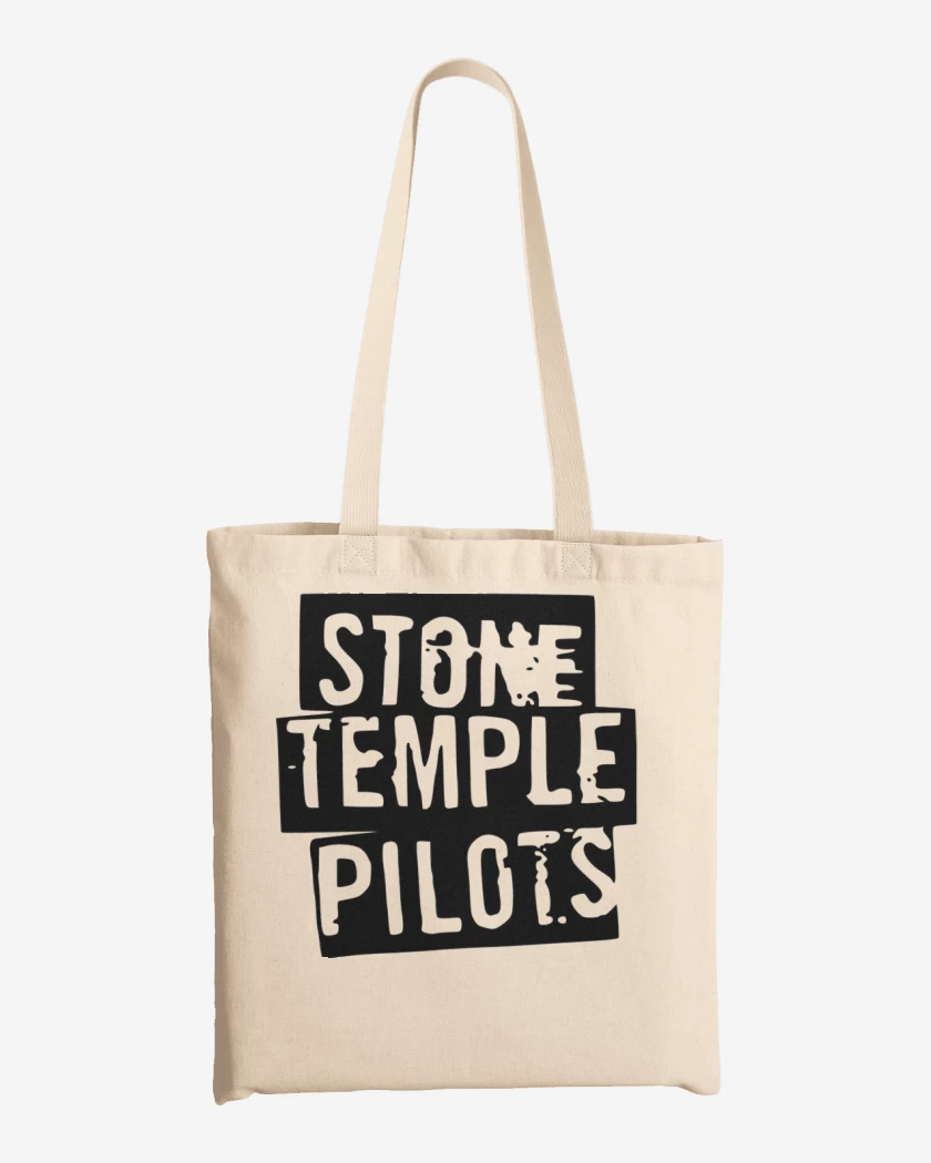 Totebag Blanco de Stone Temple Pilots 3