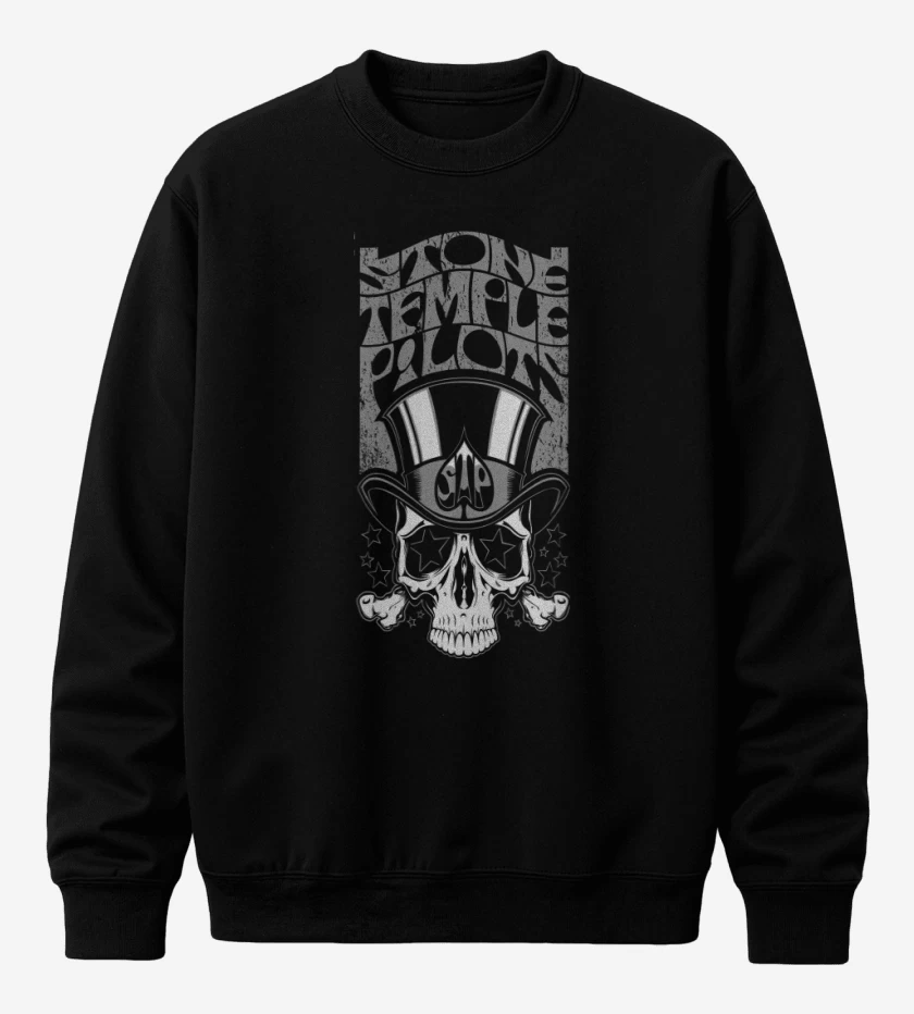Poleron polo Negro de Stone Temple Pilots 4