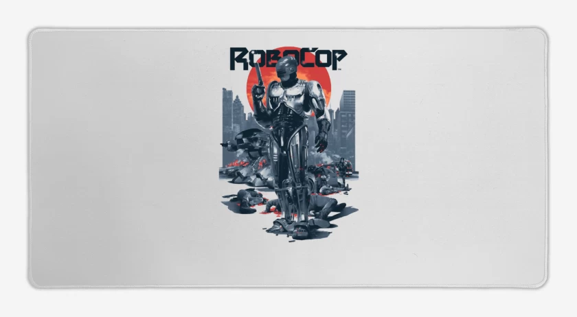 Mouse pad Gamer Blanco de ROBOCOP