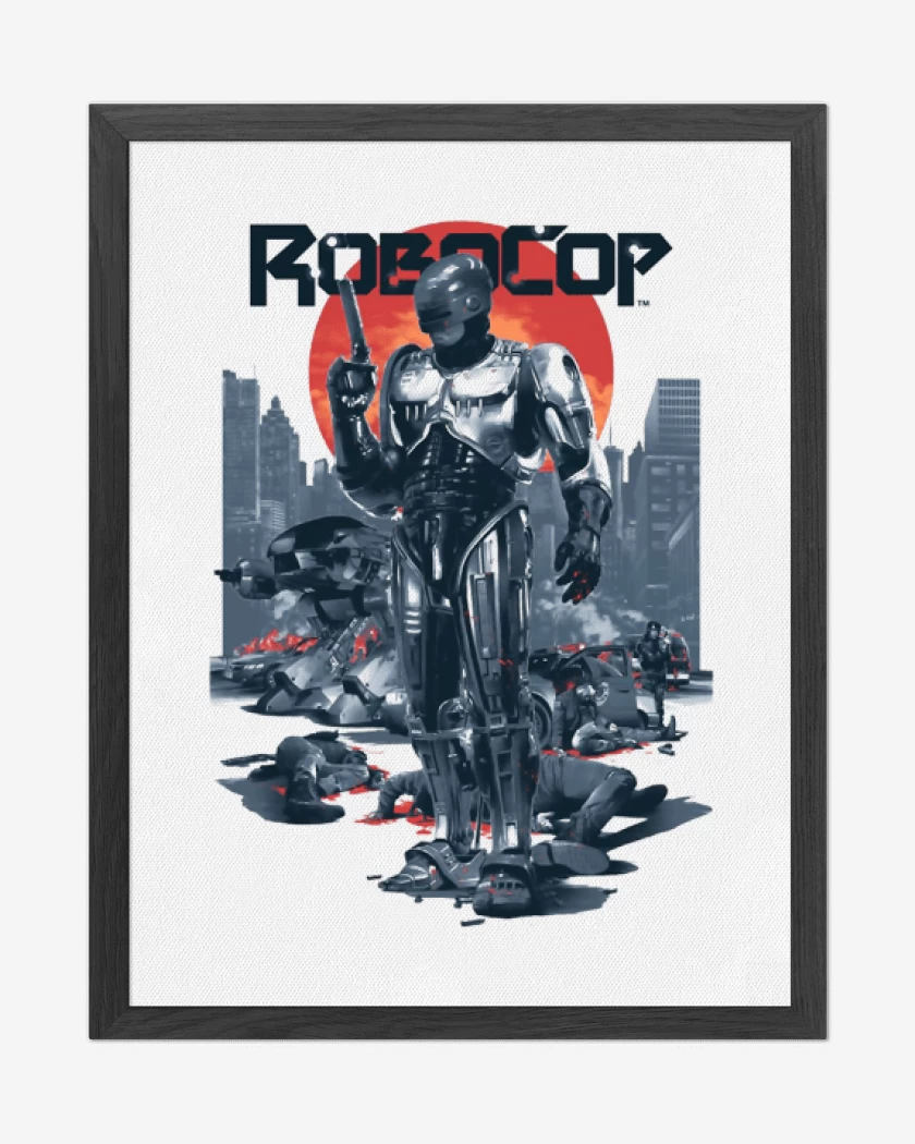 Cuadro decorativo Blanco de ROBOCOP