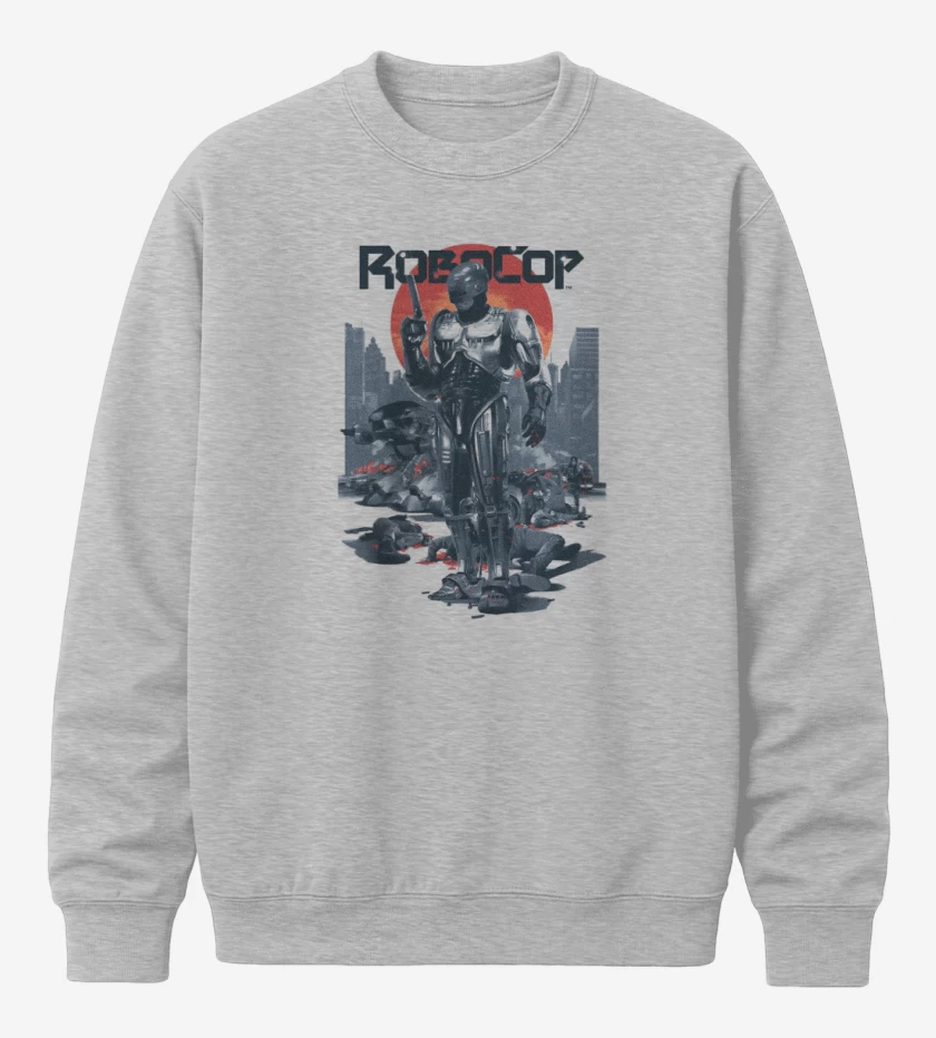 Poleron polo Gris Melange de ROBOCOP